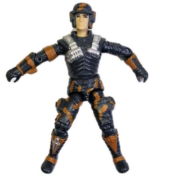 Hasbro Other - Vintage 1987 GI Joe Hasbro Action Figure Tiger Stripe Camo Black Orange 3.75 in.